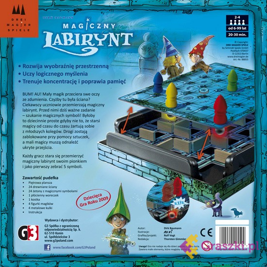 Magiczny labirynt tył Magiczny labirynt tył