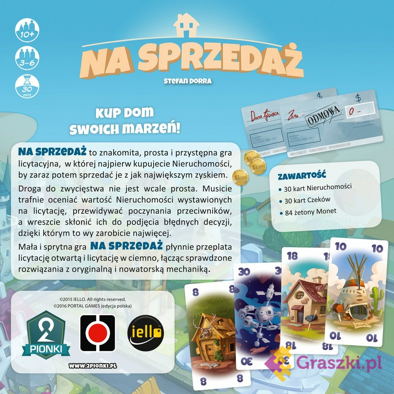 Na sprzedaż tył Na sprzedaż tył