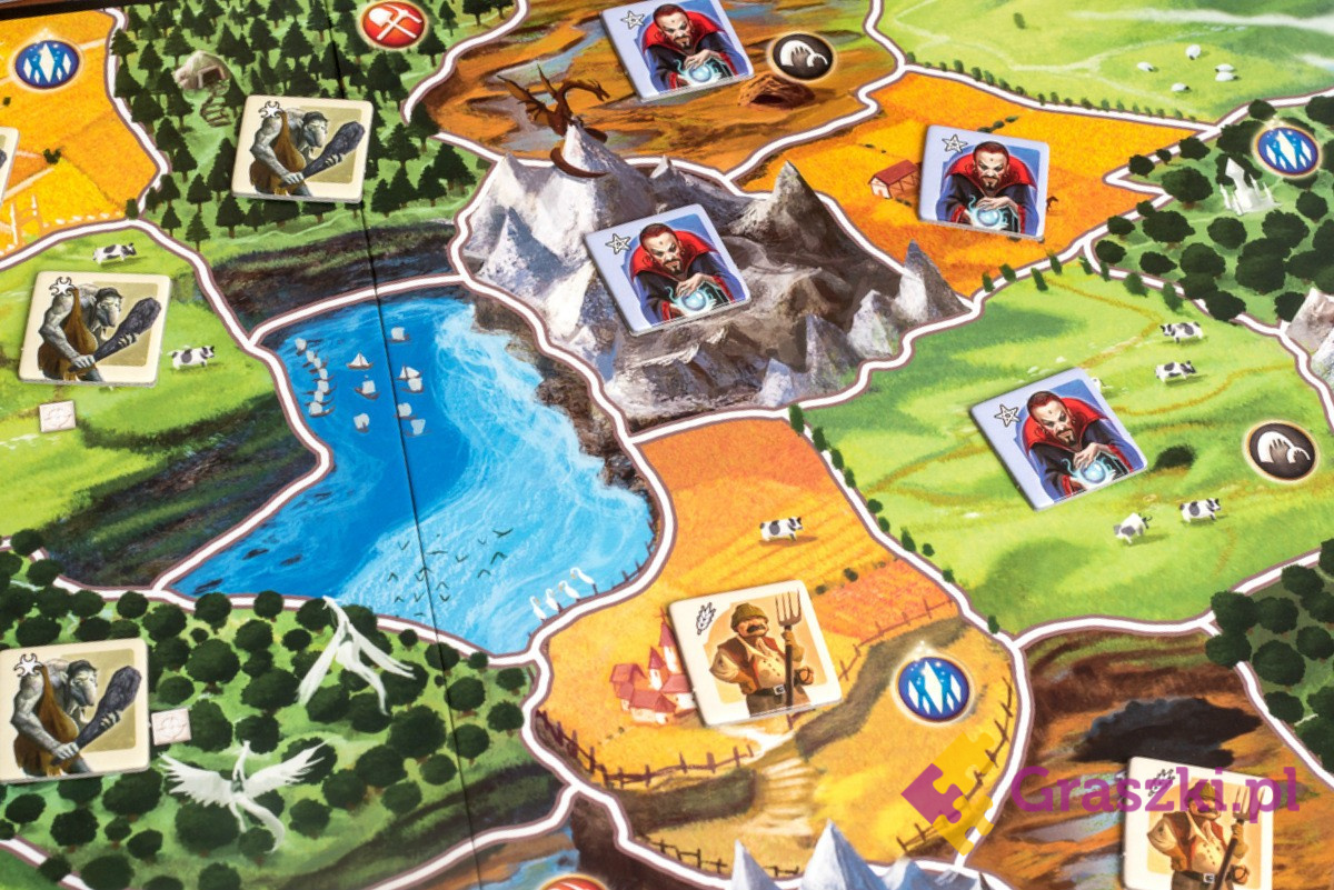Small World plansza Small World plansza