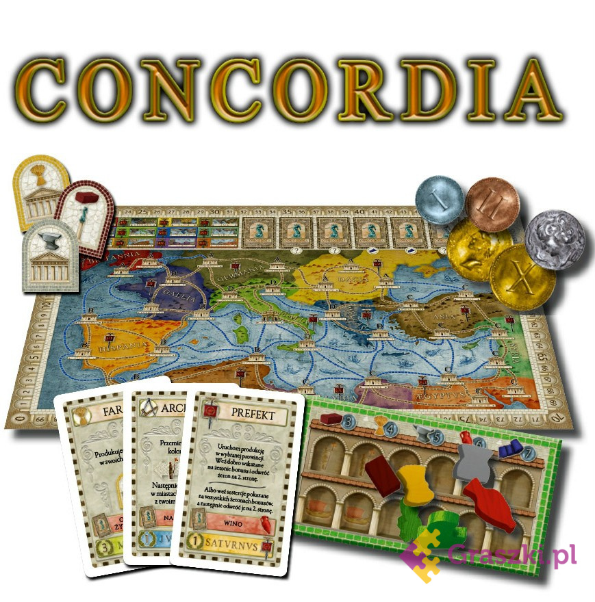 Concordia plansza Concordia plansza