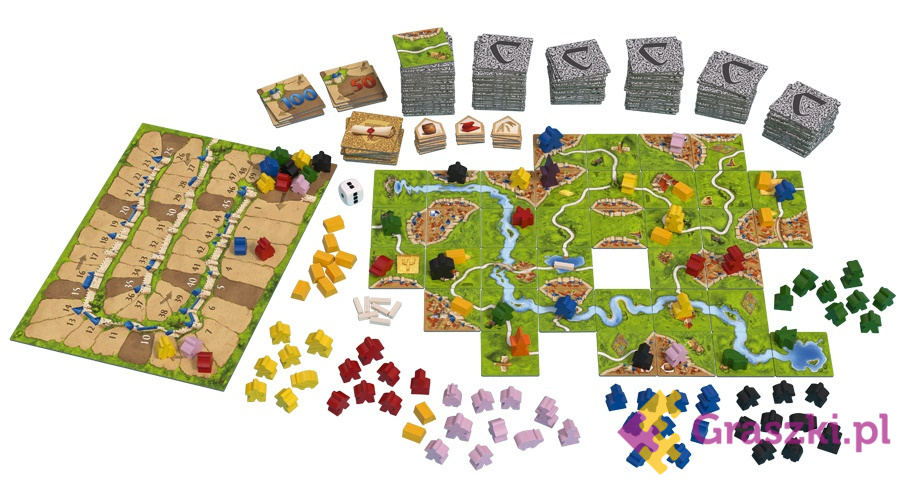 Carcassonne Big Box zawartość Carcassonne Big Box zawartość