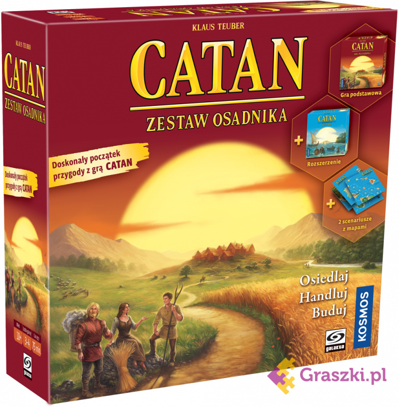 Catan: Zestaw osadnika Catan: Zestaw osadnika