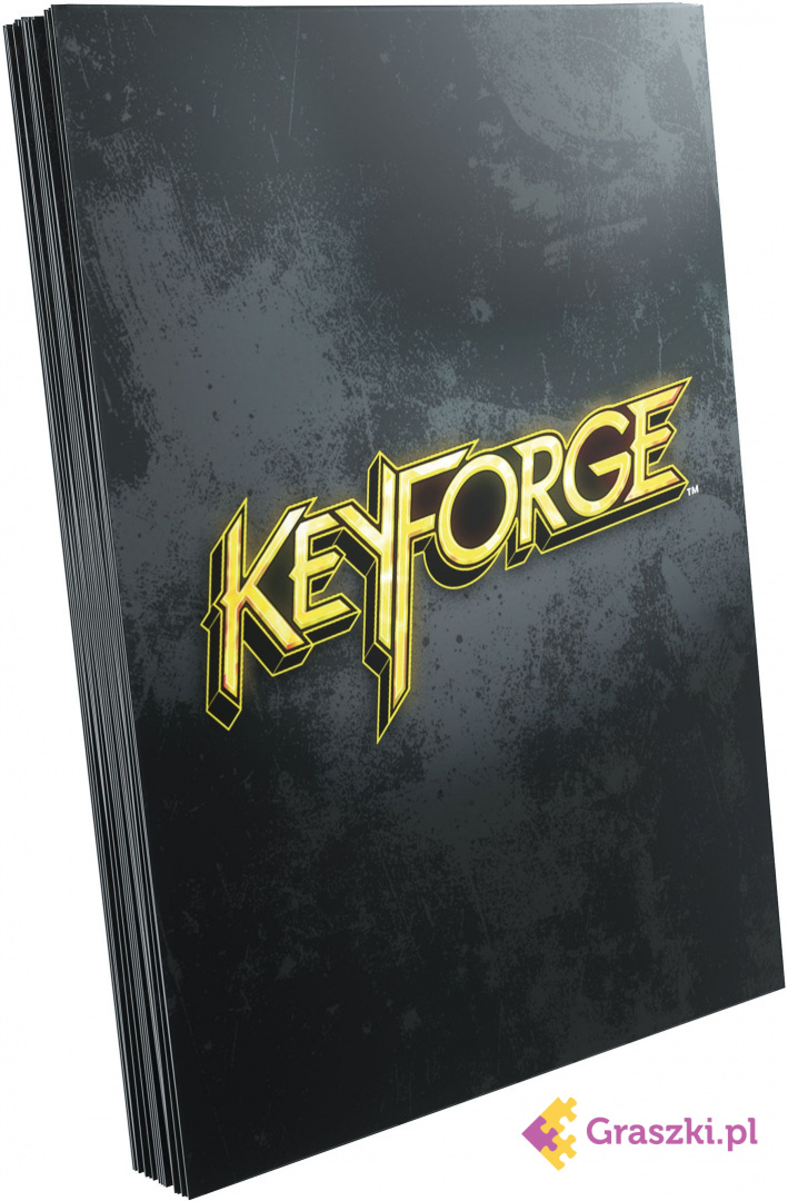Gamegenic: KeyForge - Logo Sleeves Black 1