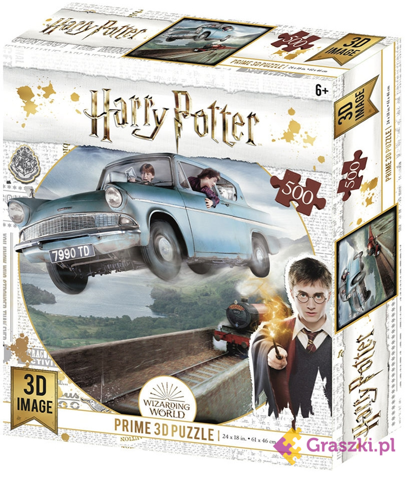Harry Potter: Magiczne puzzle - Ford Anglia (500 elementów) Harry Potter: Magiczne puzzle - Ford Anglia (500 elementów)