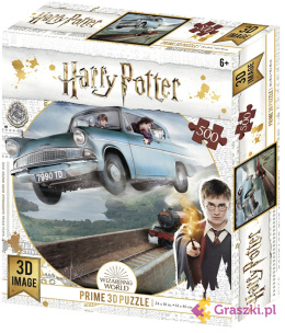 Harry Potter: Magiczne puzzle - Ford Anglia (500 elementów)
