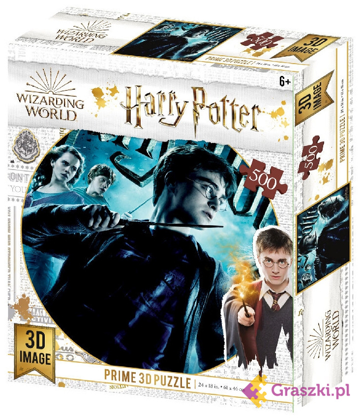 Harry Potter: Magiczne puzzle - Harry (500 elementów) Harry Potter: Magiczne puzzle - Harry (500 elementów)
