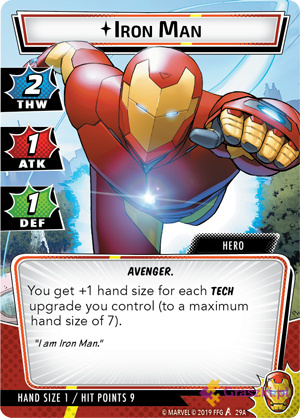 Marvel Champions: The Card Game iron man Marvel Champions: The Card Game iron man