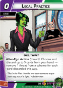Marvel Champions: The Card Game legal pracrice