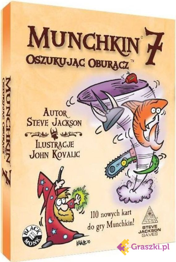 Munchkin 7 - Oszukując Oburącz Munchkin 7 - Oszukując Oburącz