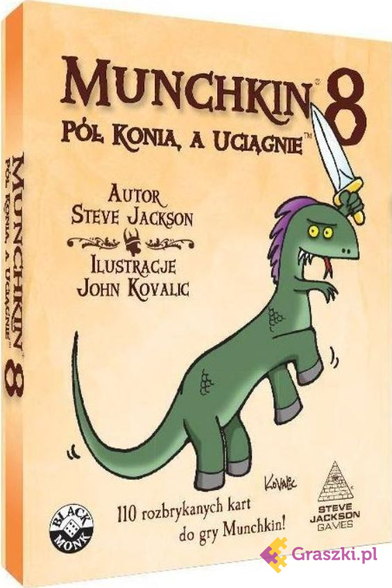 Munchkin 8 - Pół Konia, a Uciągnie Munchkin 8 - Pół Konia, a Uciągnie