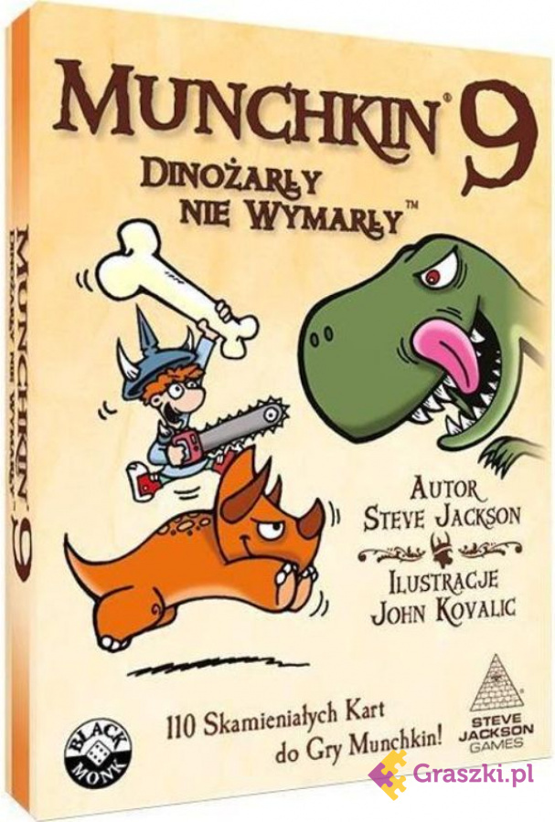 Munchkin 9 Dinożarły Nie Wymarły Munchkin 9 Dinożarły Nie Wymarły