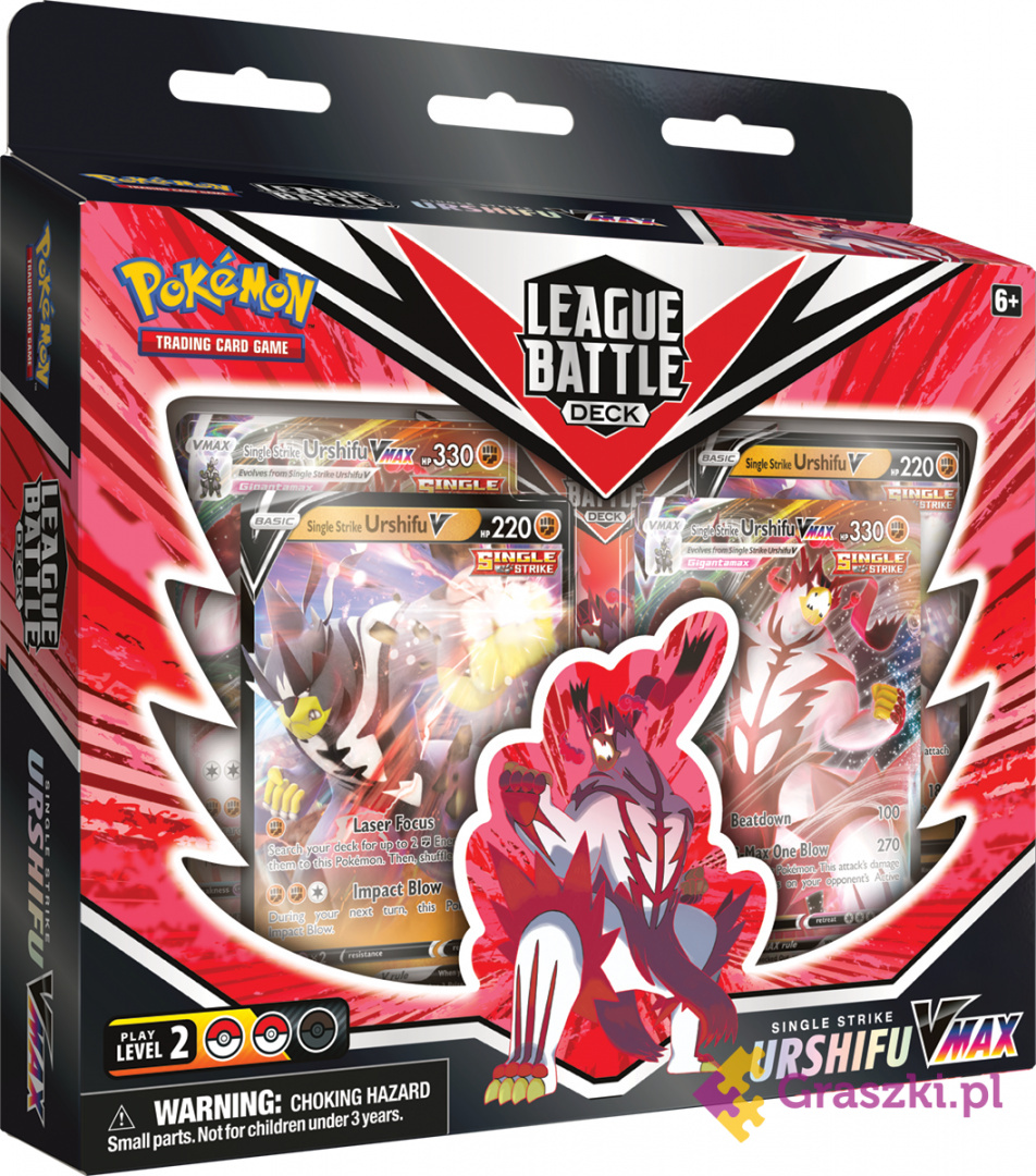 Pokemon TCG: V Max Urshifu League Battle Deck (Single Strike) skos Pokemon TCG: V Max Urshifu League Battle Deck (Single Strike) skos