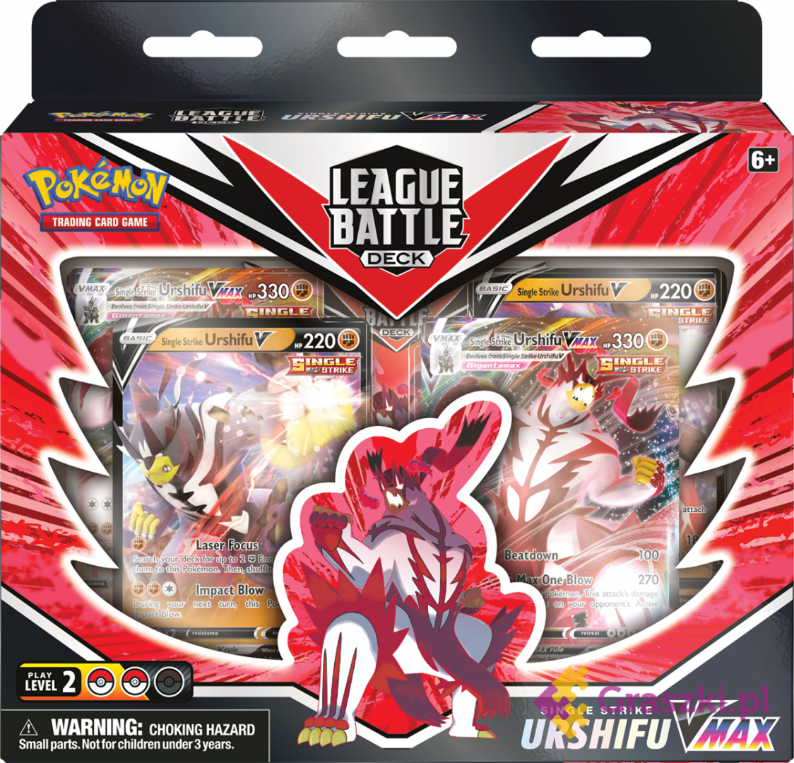Pokemon TCG: V Max Urshifu League Battle Deck (Single Strike) Pokemon TCG: V Max Urshifu League Battle Deck (Single Strike)