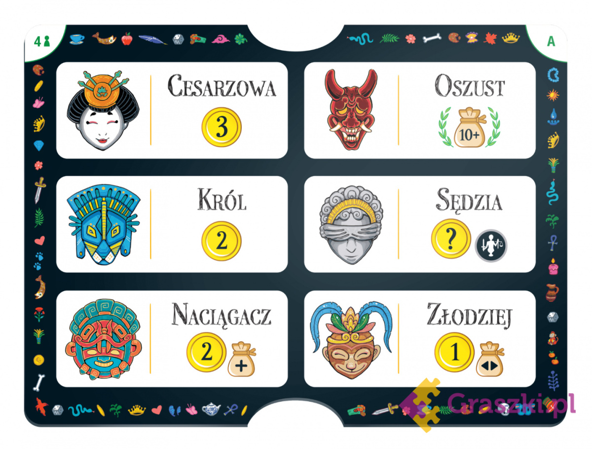 Mascarade karta Mascarade karta