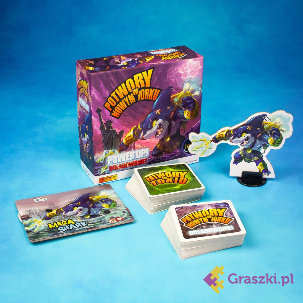 Potwory w Nowym Jorku - Power UP! Doładowanie zawartość Potwory w Nowym Jorku - Power UP! Doładowanie zawartość