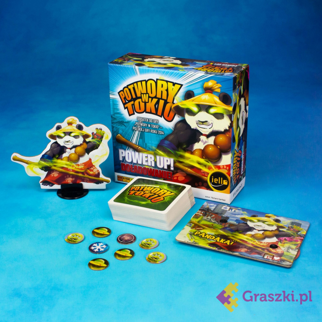 Potwory w Tokio: POWER UP! DOŁADOWANIE! zawartość Potwory w Tokio: POWER UP! DOŁADOWANIE! zawartość