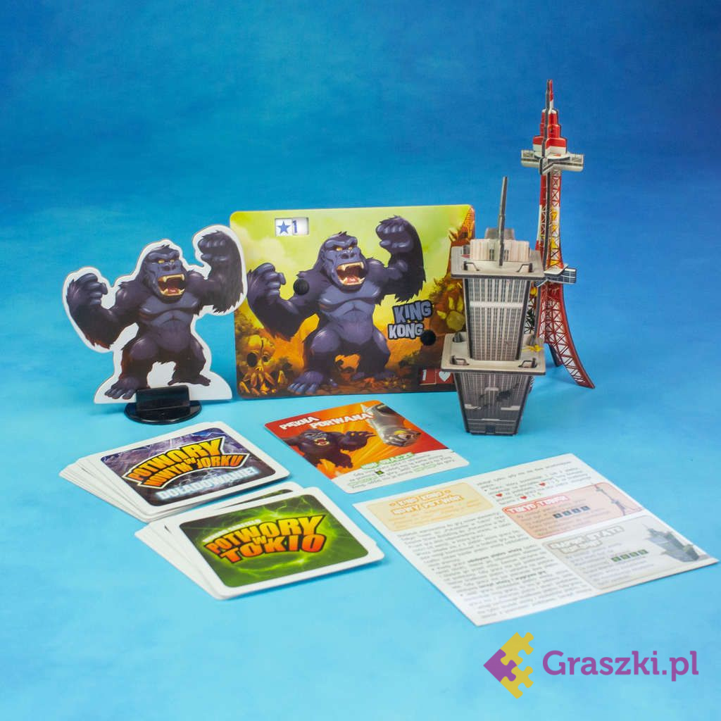 Potwory w Tokio: KING KONG - NOWY POTWÓR zawartość Potwory w Tokio: KING KONG - NOWY POTWÓR zawartość