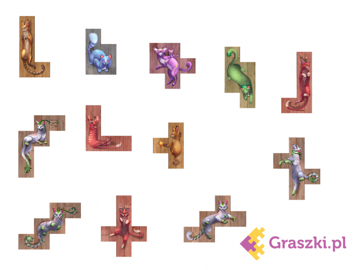 Wyspa kotów puzzle Wyspa kotów puzzle