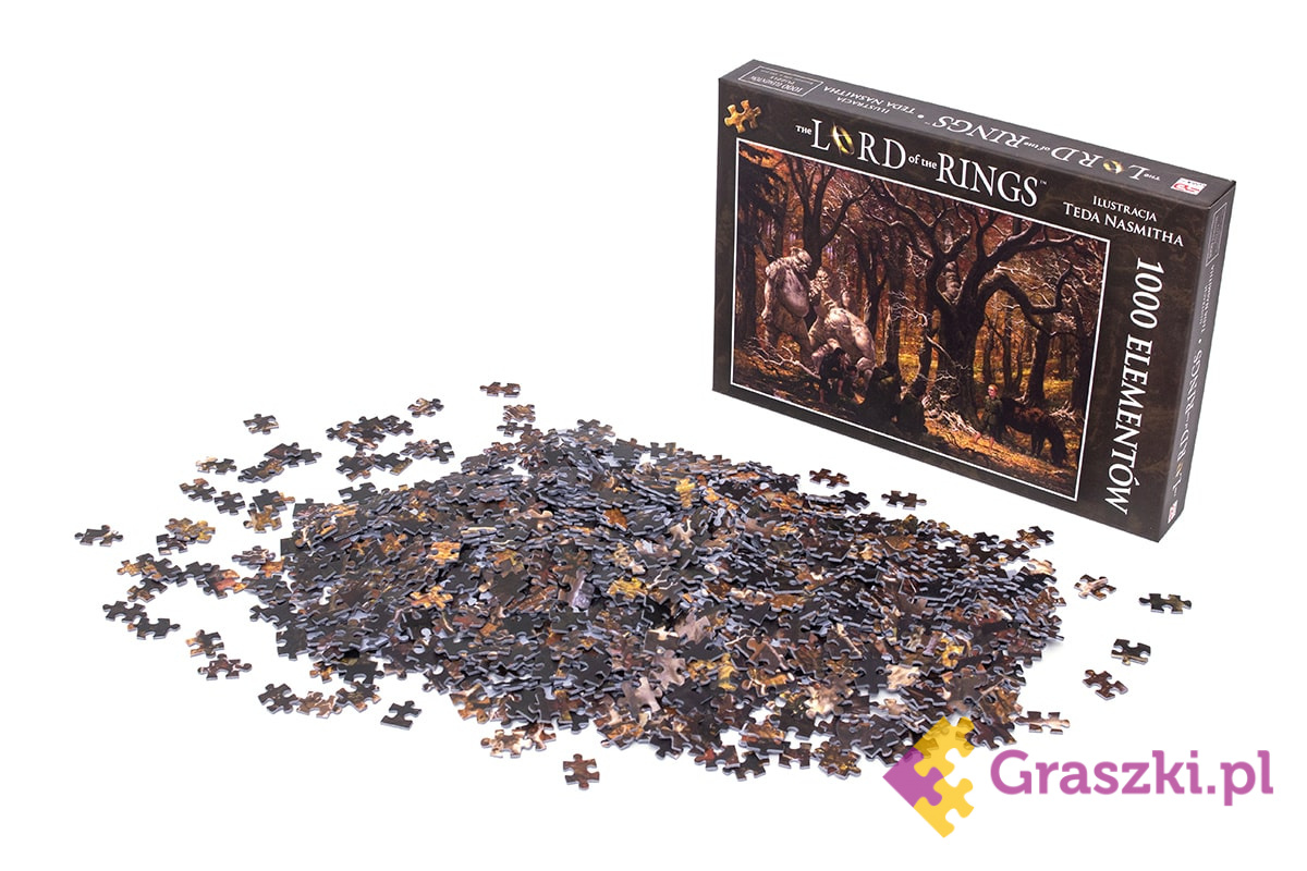 Puzzle Władca Pierścieni: Pieśń wśród Trollowych Wzgórz (1000 elementów) elementy Puzzle Władca Pierścieni: Pieśń wśród Trollowych Wzgórz (1000 elementów) elementy