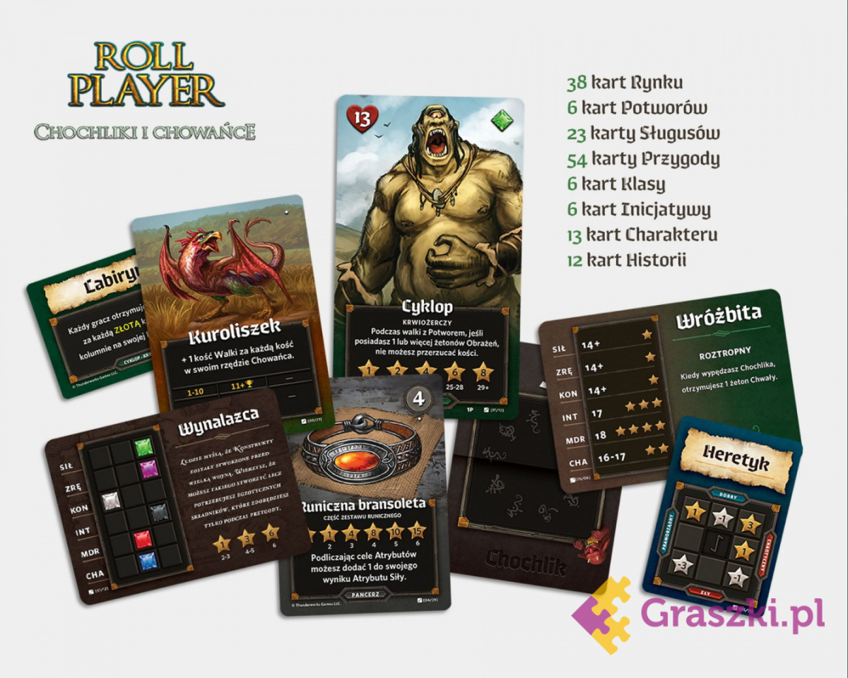 Roll Player: Chochliki i Chowańce elementy3 Roll Player: Chochliki i Chowańce elementy3