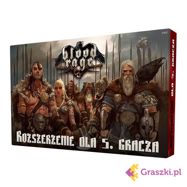 Blood Rage Rozszerzenie dla 5 gracza Blood Rage Rozszerzenie dla 5 gracza
