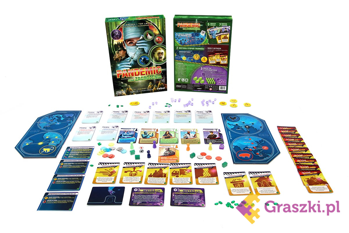 Pandemic: Stan zagrożenia zawartość Pandemic: Stan zagrożenia zawartość
