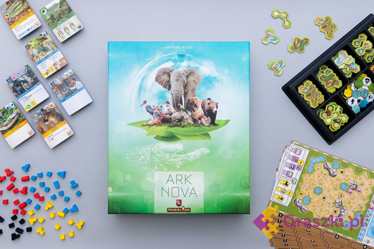 Ark Nova elementy Ark Nova elementy
