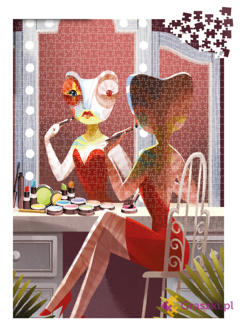 Dixit: Puzzle - Chameleon Night (1000 elementów) puzzle Dixit: Puzzle - Chameleon Night (1000 elementów) puzzle