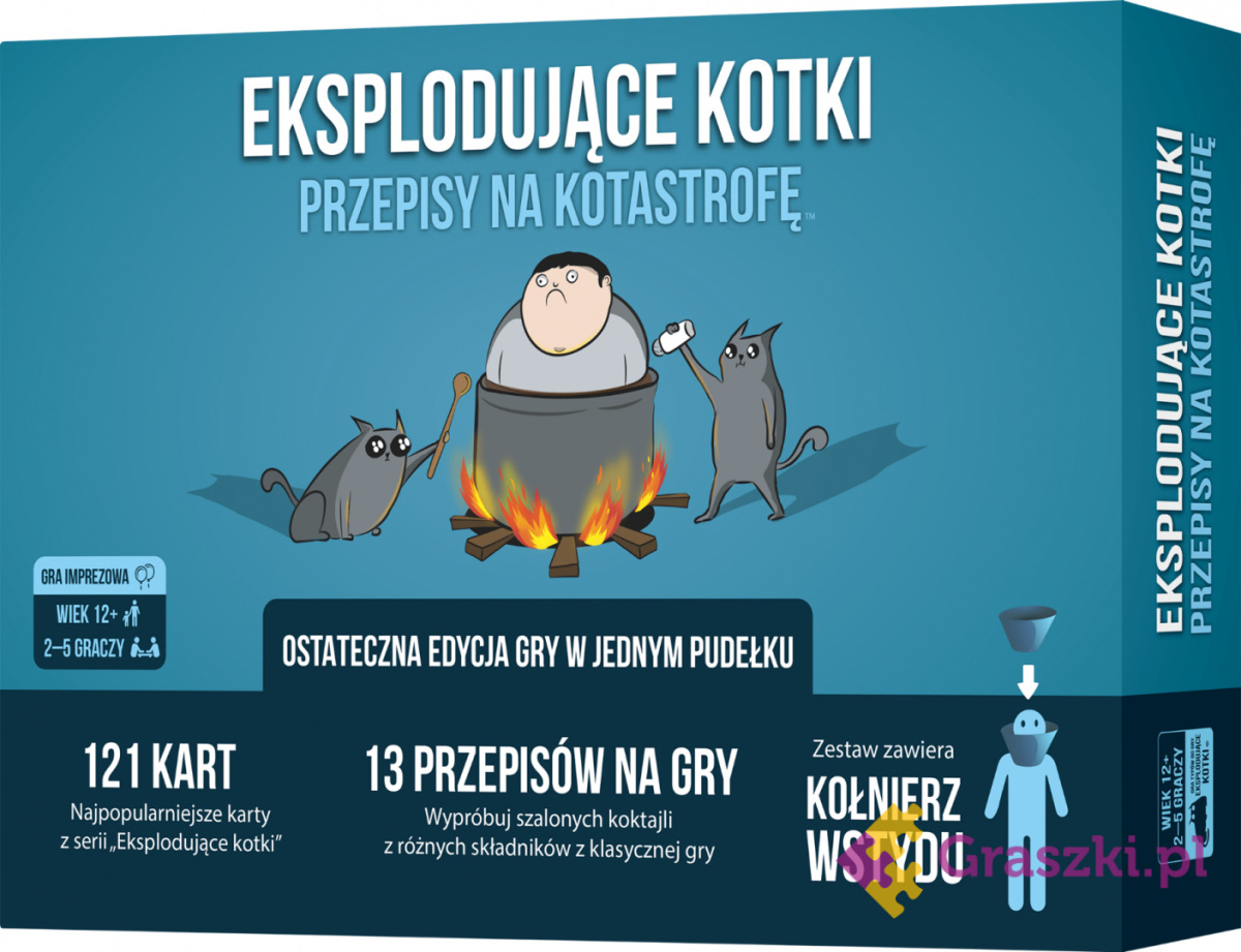 Eksplodujące Kotki: Przepisy na Kotastrofę Eksplodujące Kotki: Przepisy na Kotastrofę