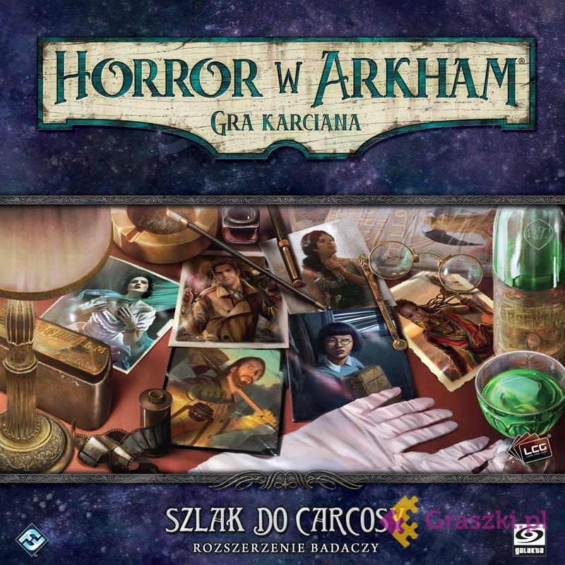 Horror w Arkham LCG Szlak do Carcossy - rozszerzenie badaczy Horror w Arkham LCG Szlak do Carcossy - rozszerzenie badaczy