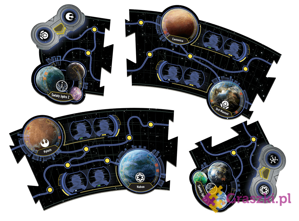 Star Wars: Zewnętrzne Rubieże - Niedokończone sprawy elementy Star Wars: Zewnętrzne Rubieże - Niedokończone sprawy elementy