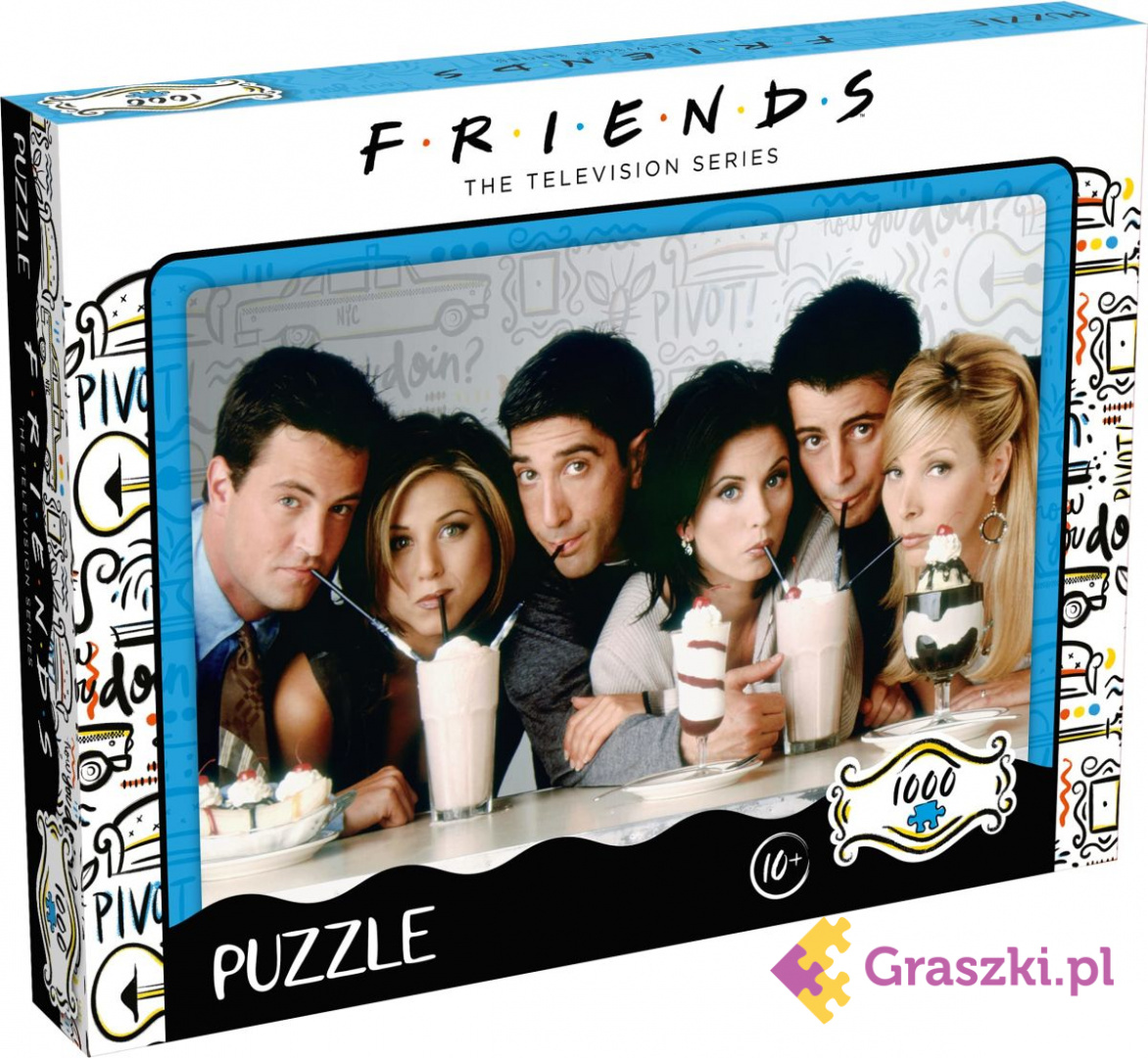 Puzzle: Friends - Milkshake (1000 elementów) Puzzle: Friends - Milkshake (1000 elementów)
