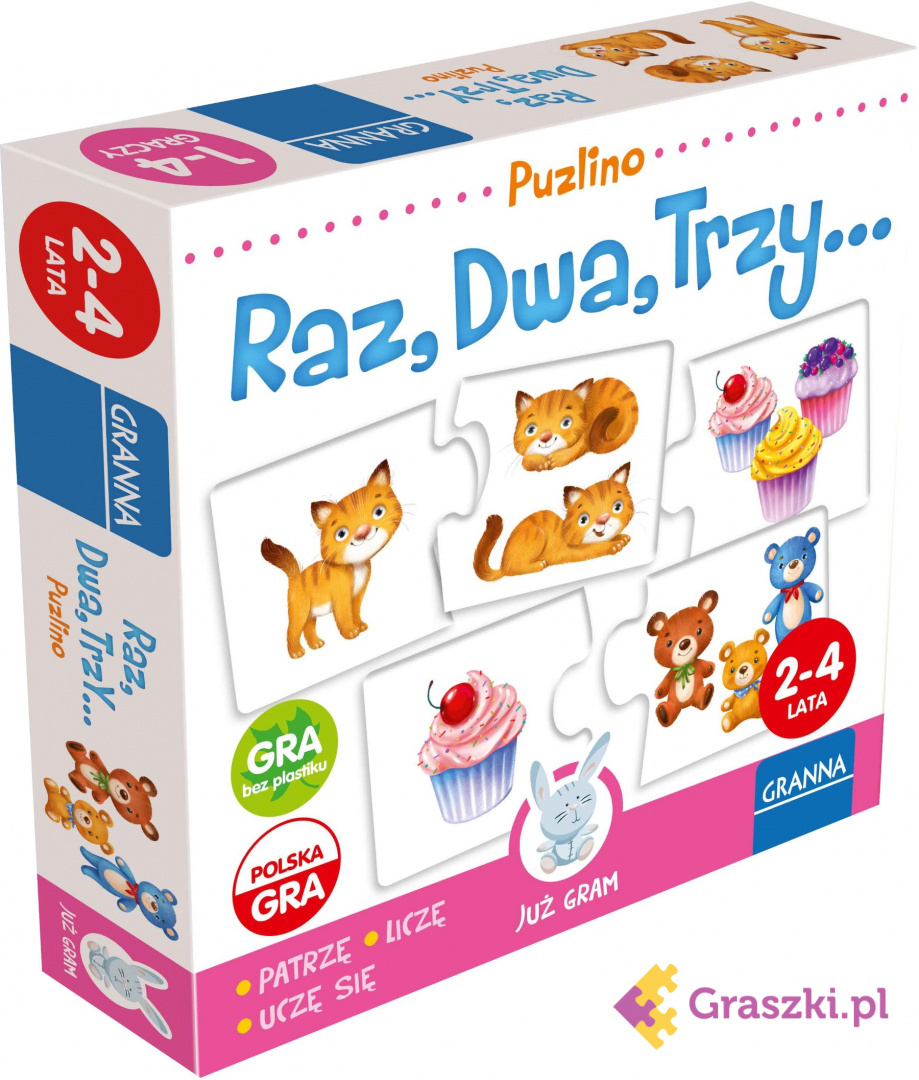Raz,dwa,trzy GRANNA pudełko Raz,dwa,trzy GRANNA pudełko