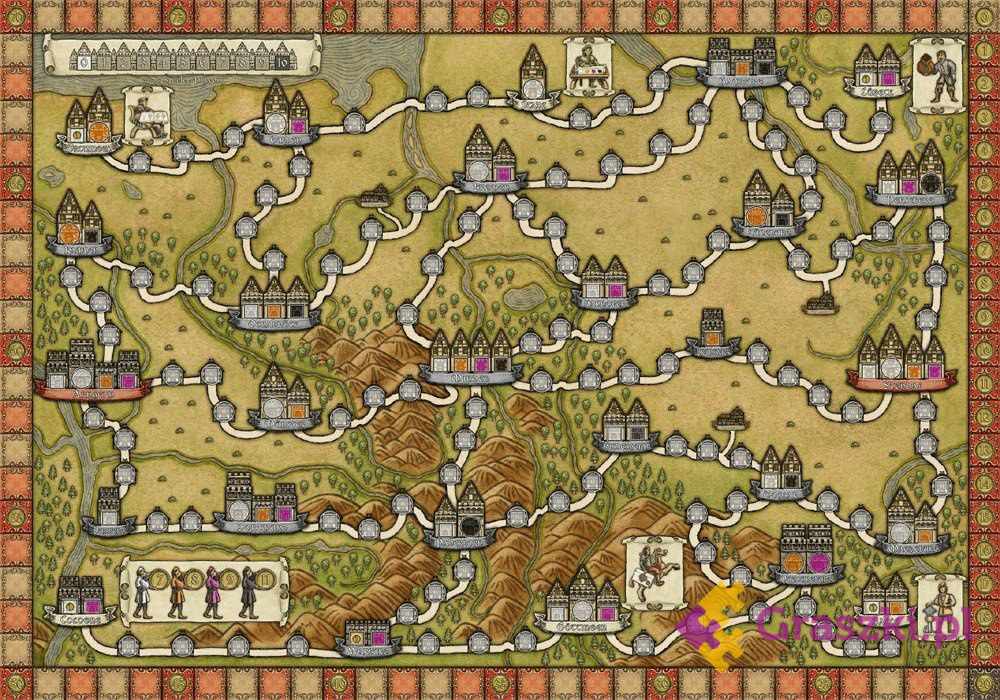 Hansa Teutonica plansza Hansa Teutonica plansza