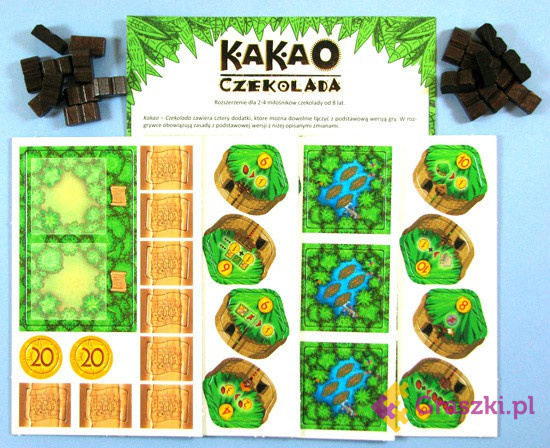 Kakao - rozszerzenie Czekolada elementy Kakao - rozszerzenie Czekolada elementy