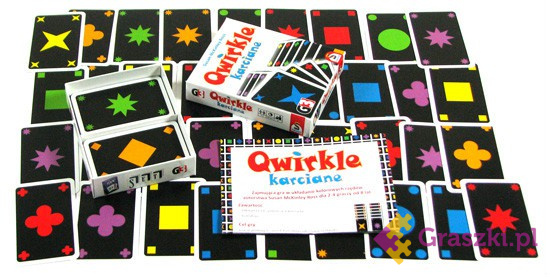 Qwirkle karciane elementy Qwirkle karciane elementy