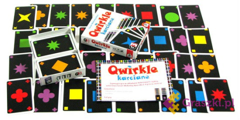 Qwirkle karciane elementy Qwirkle karciane elementy
