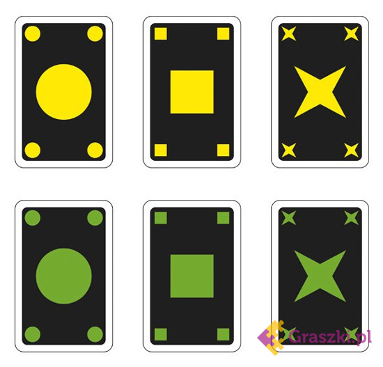 Qwirkle karciane karty Qwirkle karciane karty