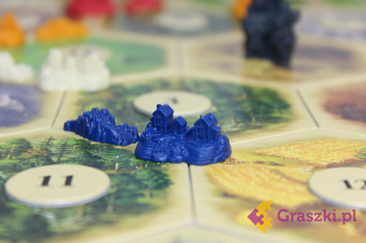 CATAN (Osadnicy z Catanu) pionki CATAN (Osadnicy z Catanu) pionki