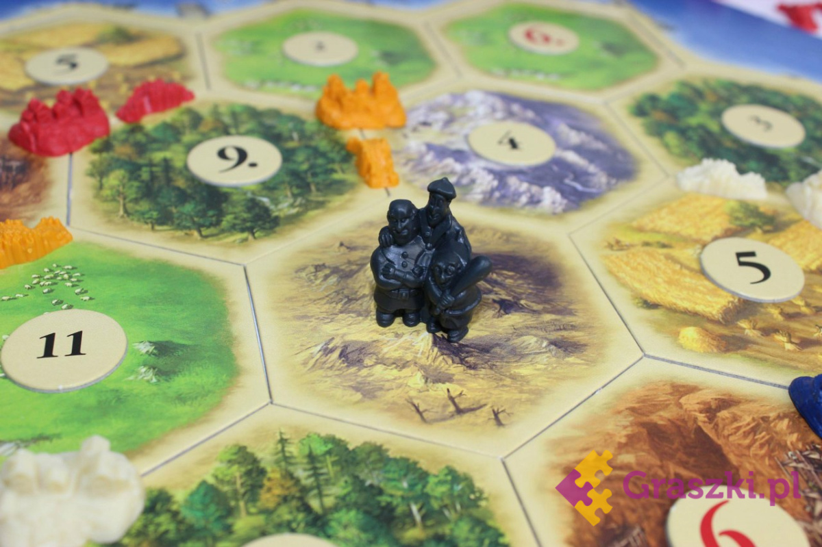 CATAN (Osadnicy z Catanu) plansza CATAN (Osadnicy z Catanu) plansza