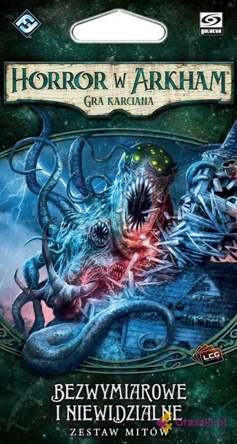 Horror w Arkham: Gra karciana - Bezwymiarowe i Niewidzialne | Galakta Horror w Arkham: Gra karciana - Bezwymiarowe i Niewidzialne | Galakta