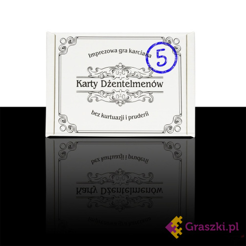 Karty dżentelmenów Karty dżentelmenów