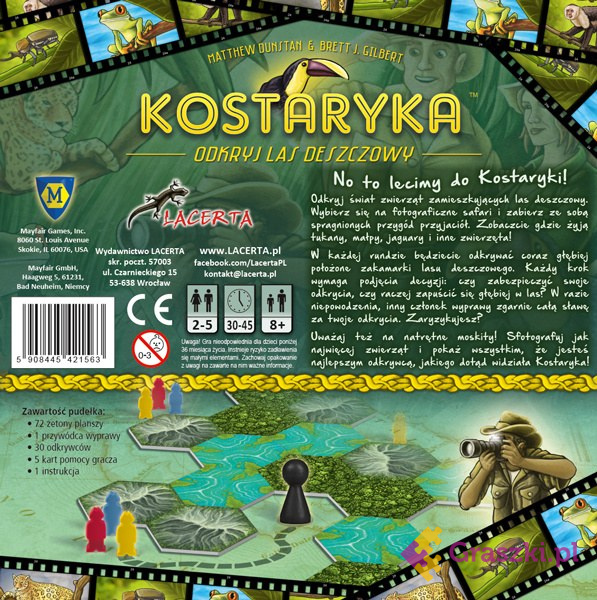 Kostaryka pudełko Kostaryka pudełko