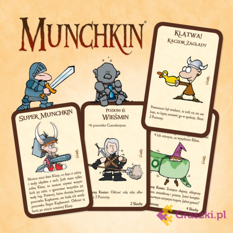 Munchkin - Edycja Podstawowa instrukcja Munchkin - Edycja Podstawowa instrukcja