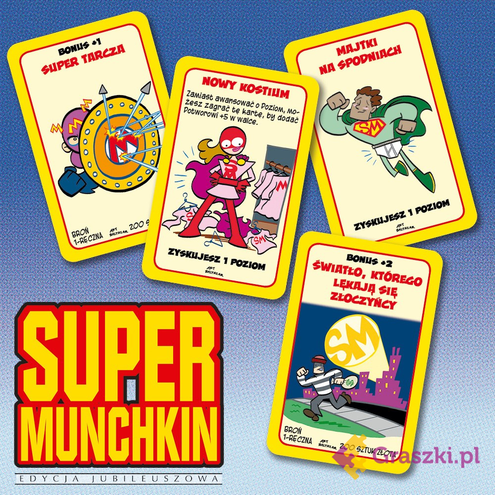 Super Munchkin karty Super Munchkin karty