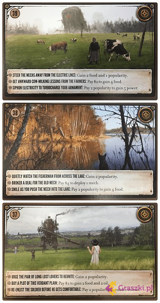 Scythe - NOWE karty spotkań PL (37-42) Scythe - NOWE karty spotkań PL (37-42)