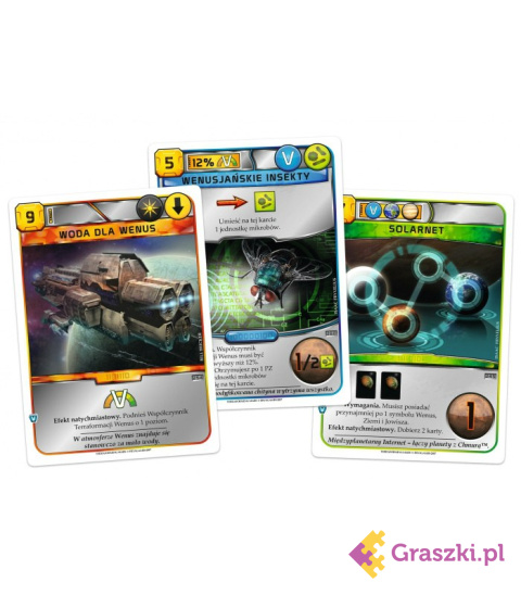 Terraformacja Marsa: Wenus karty Terraformacja Marsa: Wenus karty