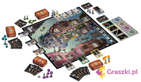 The Godfather: Imperium Corleone plansza The Godfather: Imperium Corleone plansza