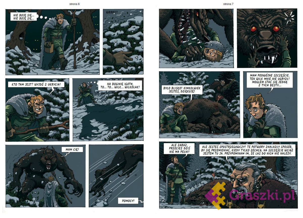 Wilkołak komiks Wilkołak komiks