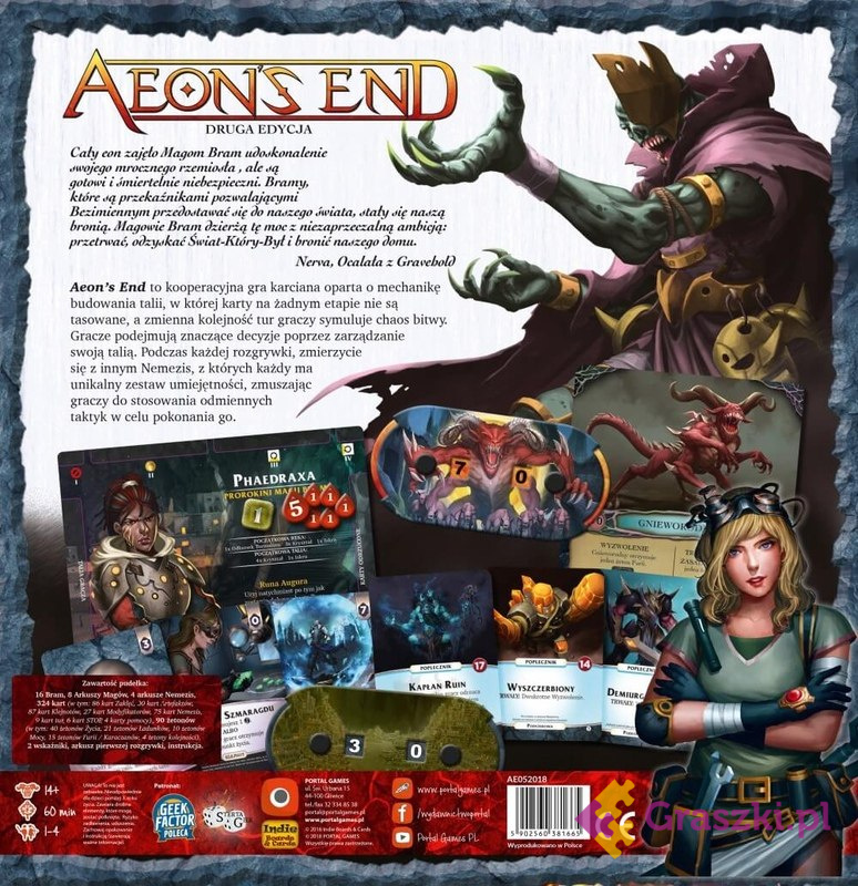 Aeon's End pudełko Aeon's End pudełko